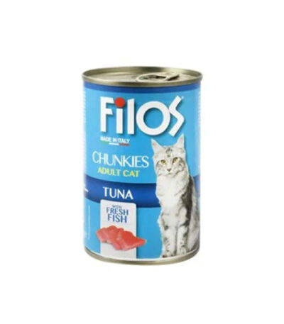 Filos Tuna Wet Cat Food 405g can